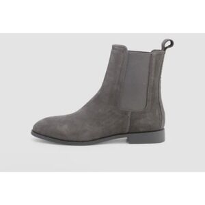 Saint Morta Chelsea Boot NOMAD Dark Grey Suede Leather Mens 12 New In Box